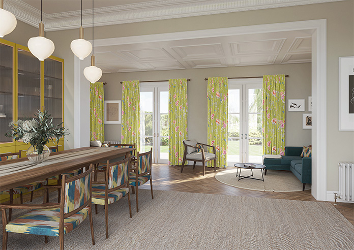 Borneo, Kiwi - Made to Measure Curtains - Image 8